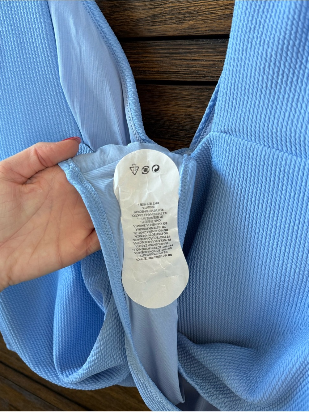 H&M High Leg Ribbed Swimsuit - Picture 5 of 5